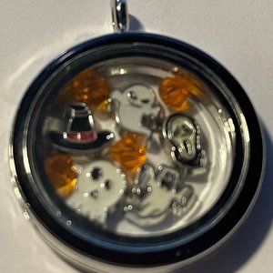 SPOOKY GOBLIN HALLOWEEN Memory Locket NEW!!!